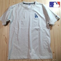 新品 L ドジャース MLB メジャーリーグ 大谷翔平 T シャツ 半袖 オートミール グレー 系 L サイズ …_画像5