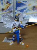 エンジェモン ANGEMON フィギュア ライズ スタンダード Figure-riseStandard 組立済み デジモン アドベンチャー バンダイ ちょいスミ入れ_画像2