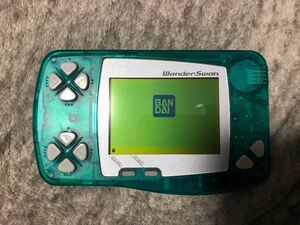 【訳あり】ジャンク　BANDAI ワンダースワン ( WonderSwan) クリスタルグリーン