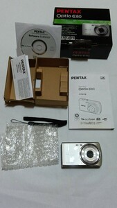 デジタルカメラ ペンタックス Optio.E80(単3電池)中古品、動作確認済み、レターパック520円