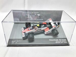 アルタヤ　1/43　トールマン TG183B　ブラジルGP 1984　A.セナ　ミニカー　Altaya　同梱OK　1円スタート★H