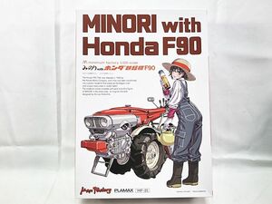 PLAMAX　minimum factory　1/20　みのり with ホンダ耕耘機 F90　MF-21　プラモデル　同梱OK　1円スタート★S