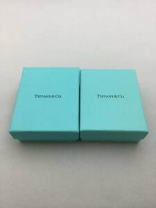 TIFFANY&Co.　ティファニー　アクセサリーケース　2点セット　箱　ジュエリー　ボックス【A06860】