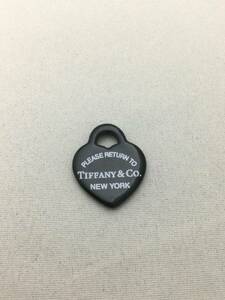 TIFFANY&Co.　ティファニー　リターントゥハート　ブラック　ネックレストップ　アクセサリー【B186877】