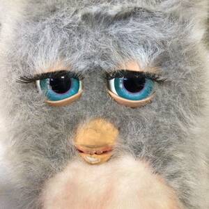 ファービー2 ファービー　Furby TIGER グレー　ピンク　ターコイズ　ぬいぐるみ ジャンク品