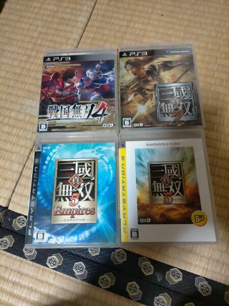 Ps3真・三國無双他の無双4本セット