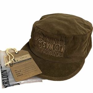 【即決】22SS 新品未使用 テンダーロイン CORDUROY PAINTER CAP コーデュロイ ペインター キャップ ブラウン