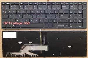 キーボード 英語 バックライト付 HP Probook 450 G5 455 G5 470 G5 650 G4 650 G5