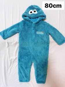 [ новый товар /80] Улица Сезам Cookie Monster детский комбинезон комбинезон 