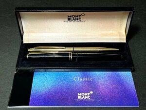 MONTBLANC　モンブラン　Classic　クラシック　万年筆　NOBLESSE　ノブレス　シャープペン　ケース付き