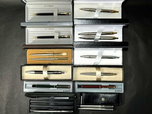 ☆PARKER　パーカー　万年筆 1本　ボールペン 10本　シャープペン 5本　まとめて16本　現状品