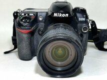 ☆Nikon　ニコン　D200　デジタル一眼レフカメラ　18-70mm 3.5-4.5　70-300mm 4-5.6　18-55mm 3.5-5.6　ボディー　レンズ3点　現状品_画像2