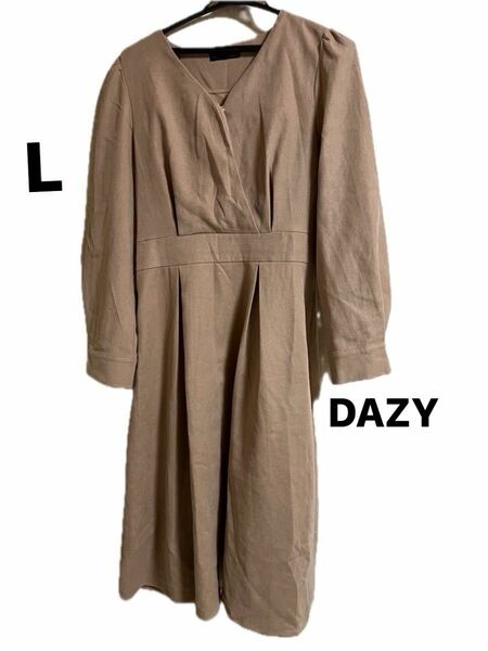 Lサイズ　ワンピース ワンピース 長袖　DAZY