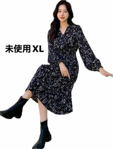 美品XL ワンピース　長袖