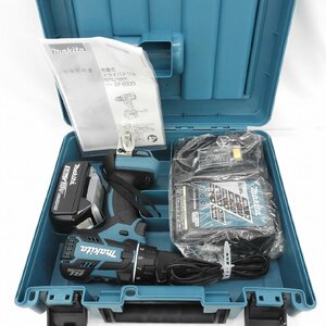 【美品】makita マキタ 充電式ドライバドリル DF480DRTX ブルー 894102499 0309