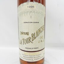 【未開栓】Chateau La Tour Blanche シャトー・ラトゥール ブランシェ 1996 ハーフボトル 白 ワイン 350ml 14％ 11480092 0304_画像2