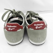 【美品】Onitsuka Tiger オニツカタイガー スニーカー SERRANO セラーノ カーキ/ホワイト 26.5cm 903327627 0304_画像6