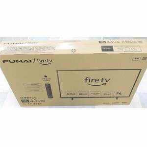 【未開封/未使用品】FUNAI フナイ 4K 液晶テレビ FL-43UF360 43インチ ※同梱不可 838177555 0305