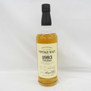 【未開栓】SUNTORY サントリー 白州 白州蒸溜所 ヴィンテージモルト 1993-2004 ウイスキー 700ml 56％ 11519884 0309