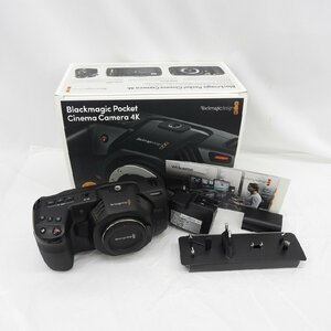 【難有/中古品】Blackmagic Design ブラックマジックデザイン ポケットシネマカメラ Blackmagic Pocket Cinema Camera 4K 11510265 0310