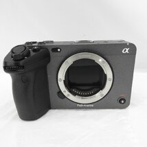 【美品】SONY ソニー プロフェッショナルカムコーダー レンズ交換式デジタルカメラ Cinema Line FX3 ILME-FX3 ボディ 11514566 0310_画像2