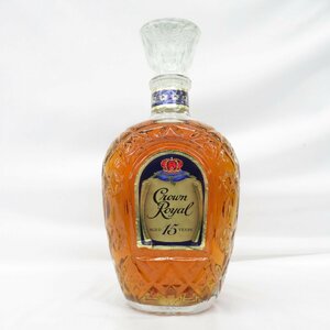 【未開栓】Crown Royal クラウンローヤル (クラウンロイヤル) 15年 ウイスキー 750ml 40% 11523280 0310