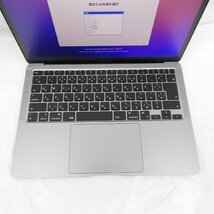 【中古品】Apple アップル ノートPC MacBook Air Retinaディスプレイ 13.3 MGN73J/A スペースグレイ M1/8GB/SSD512GB 11514498 0312_画像3