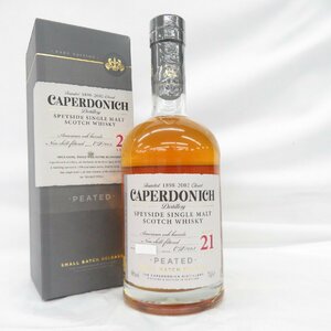 【未開栓】CAPERDONICH キャパドニック 21年 ピーテッド スモールバッチリリース CP/003 ウイスキー 700ml 48% 箱付 11520374 0314