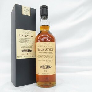 【未開栓】BLAIR ATHOL ブレアアソール 12年 ハイランド シングルモルト ウイスキー 700ml 43% 箱付 11520401 0315