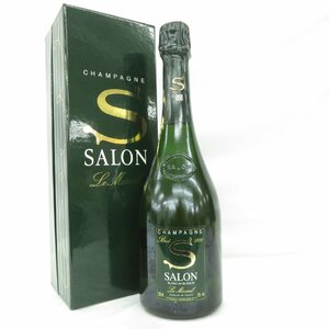 【未開栓】SALON サロン ブラン・ド・ブラン 1996 シャンパン 750ml 12％ 箱付 11511890 0315