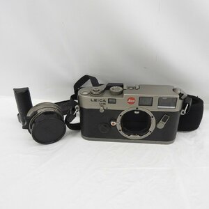 【中古品】LEICA ライカ レンジファインダーカメラ M6 チタン SUMMILUX-M 1:1.4/35 レンズ セット 888103577 0316