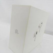 【未開封/未使用】Apple ワイヤレスイヤホン AirPods Pro 第2世代 MagSafe充電ケース(USB-C)付 MTJV3J/A ※箱ヤケ有 11525684 0323_画像3