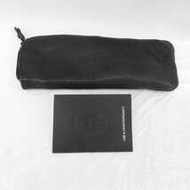 【中古品】CHROME HEARTS クロムハーツ 眼鏡 サングラス PILLS III SHINY SILVER BLACK PLASTIC フローラルテンプル 11462850 0318_画像10