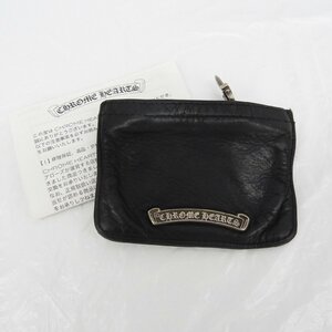 【中古品】CHROME HEARTS クロムハーツ ZPR CHNG 3×4 ジッパーチェンジパース コインケース 小銭入れ インボイス付き 11490715 0318