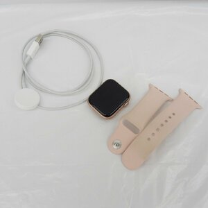 【中古品】Apple Watch アップルウォッチ SE 第1世代 44ｍｍ GPS MYDR2J/A ゴールドアルミ/ピンクサンドスポーツバンド 11530845 0322