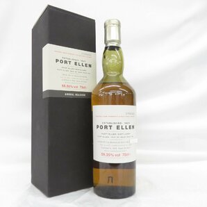 【未開栓】PORT ELLEN ポートエレン 24年 1978-2002 2ndリリース シングルモルト ウイスキー 700ml 59.35% 箱付 ※目減り有 11531554 0328の画像1