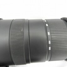 【中古品】SIGMA シグマ カメラレンズ 望遠レンズ DG 50-500ｍｍ 1:4.5-6.3 APO HSM SONY用 11525330 0323_画像8