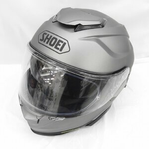 【美品】SHOEI ショウエイ フルフェイスヘルメット GT-AirII マットディープグレー サイズ：M(57cm) 11532761 0325