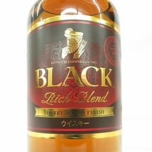 【未開栓】NIKKA ブラックニッカ リッチブレンド シェリーウッドフィニッシュ ウイスキー 700ml 43％ 11533410 0326_画像2