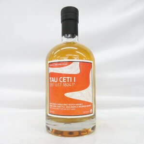 【未開栓】SCOTCH UNIVERSE TAU CETI I スコッチユニバース タウセチ 1 ウイスキー 750ml 53.5% 11517705 0328の画像1