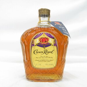 1円～【未開栓】Crown Royal クラウンローヤル (クラウンロイヤル) ファインデラックス ウイスキー 750ml 40% 11525569 0328