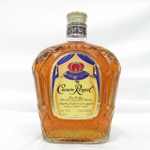 1円～【未開栓】Crown Royal クラウンローヤル (クラウンロイヤル) ファインデラックス ウイスキー 750ml 40% 11524155 0328の画像1