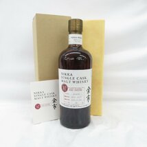 【未開栓】NIKKA ニッカ シングルカスクモルト 余市 10年 2010-2020 ウイスキー 700ml 56％ 箱/冊子付 11537132 0329_画像1