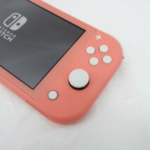 【美品】任天堂 NINTENDO SWITCH Lite ニンテンドースイッチ ライト コーラル HDH-S-PAZAA(JPN) 918153784 0330_画像4