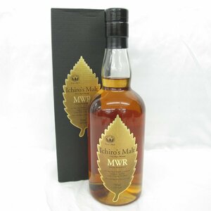 1円～【未開栓】Ichiro's Malt イチローズモルト MWR ミズナラウッドリザーブ ウイスキー 700ml 46% 箱付 11537141 0330