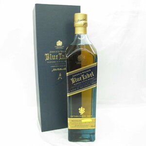 【未開栓】Johnnie Walker ジョニーウォーカー ブルーラベル ウイスキー 750ml 40% 箱付 11526434 0330