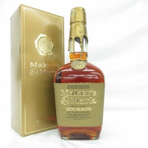 【未開栓】Maker's Mark メーカーズマーク ゴールドトップ リミテッドエディション ウイスキー 750ml 50.5% 箱付 11538892 0331