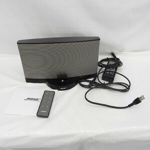 1円～【中古品】BOSE ライトニング端子専用 スピーカー SoundDock Series3 デジタルミュージックシステム グロスブラック 11532302 0331