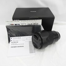 【美品】FUJIFILM 富士フイルム カメラレンズ ズームレンズ フジノンレンズ XF 18-120mm F4 LM PZ WR 11536603 0401_画像1