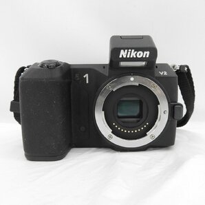 1円～【ジャンク品】Nikon ニコン ミラーレス一眼レフカメラ Nikon1 V2 +18.5ｍｍ レンズセット ※動作未確認 11394953 0402の画像2